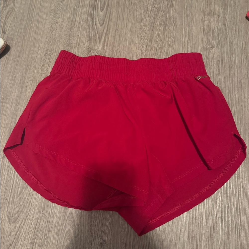 Women's Red Shorts
